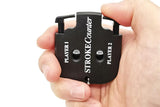 Darrahopens Sports & Fitness > Golf > Golf Accessories 2PCS Golf Score Indicator 2 Player Stroke Counter Golf Handy Count Shot