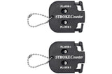 Darrahopens Sports & Fitness > Golf > Golf Accessories 2PCS Golf Score Indicator 2 Player Stroke Counter Golf Handy Count Shot