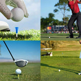 Darrahopens Sports & Fitness > Golf > Golf Accessories 83mm Rubber Golf Tees 30PCS - Colourful Durable Plastic Tees with Soft Cushion Top
