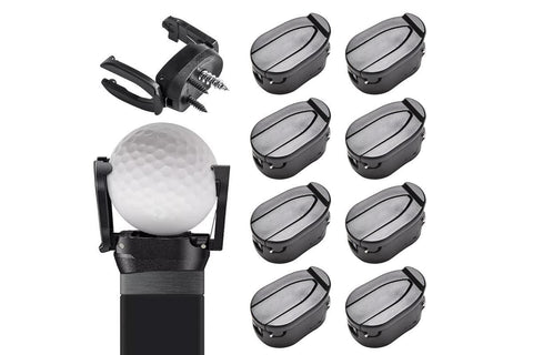 Darrahopens Sports & Fitness > Golf > Golf Accessories 8Pcs Foldable Golf Ball Pick Up Claw Sucker Put On Putter Grip Golf Ball Pick Up Retriever Grabber Golf Accessories