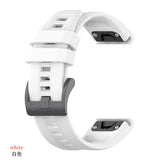 Darrahopens Sports & Fitness > Golf > Golf Accessories Compatible with Garmin fenix 7X 7 7S 6X 6 Pro 6S 5 5X Plus Descent mk2i Smartwatch 26mm Silicone Strap Bracelet