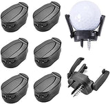 Darrahopens Sports & Fitness > Golf > Golf Accessories Golf Ball Picker 6 Pcs Foldable Claw Suction Cup for Putter Grip