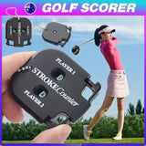 Darrahopens Sports & Fitness > Golf > Golf Accessories Golf Count Shot Stroke Putt Score Counter Two Digit Scoring Keeper - Black