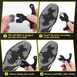 Darrahopens Sports & Fitness > Golf > Golf Accessories Golf Spikes Set 30 Pcs 6mm Metal Thread Screws Replacement with Spanner
