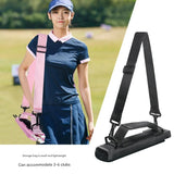 Darrahopens Sports & Fitness > Golf > Golf Accessories Green Compact Golf Club Carrier - Lightweight Sunday Practice Bag for Driving Range