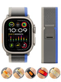 Darrahopens Sports & Fitness > Golf > Golf Accessories Trail Strap Compatible with Apple Watch Ultra 2 Series 9 8 7 6 5 3 for 49mm 45mm 44mm 42mm 41mm 40mm 38mm in Orange Beige