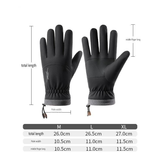 Darrahopens Sports & Fitness > Golf > Golf Gloves Ski Gloves Waterproof Touchscreen Winter Thermal Gloves Men Black L
