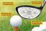 Darrahopens Sports & Fitness > Golf > Golf Training Aids 100Pcs Golf Impact Tape Set Club Impact Stickers for Woods Irons Putters