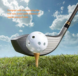 Darrahopens Sports & Fitness > Golf > Golf Training Aids 12-Pack Golf Practice Balls, Hollow Practice Balls with Airflow, 42mm Plastic Golf Balls, for Swing Training, Driving Range, Home Use