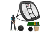 Darrahopens Sports & Fitness > Golf > Golf Training Aids Golf Chipping Net Collapsible Portable Golf Practice Hitting Net for Indoor Outdoor -Style 1
