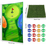 Darrahopens Sports & Fitness > Golf > Golf Training Aids Golf Hitting Mat 0.8x1.5M Casual Golf Practice Training Set