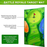 Darrahopens Sports & Fitness > Golf > Golf Training Aids Golf Hitting Mat 0.8x1.5M Casual Golf Practice Training Set