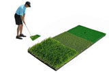 Darrahopens Sports & Fitness > Golf > Golf Training Aids Golf Mat 3-in-1 Practice Mat Outdoor Indoor Training Mat For Golf