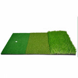Darrahopens Sports & Fitness > Golf > Golf Training Aids Golf Mat 3-in-1 Practice Mat Outdoor Indoor Training Mat For Golf