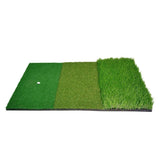 Darrahopens Sports & Fitness > Golf > Golf Training Aids Golf Mat 3-in-1 Practice Mat Outdoor Indoor Training Mat For Golf