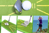 Darrahopens Sports & Fitness > Golf > Golf Training Aids Golf Training Mat Set for Swing Detection