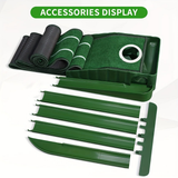 Darrahopens Sports & Fitness > Golf > Golf Training Aids HUAEN Indoor Office Golf Putting Mat, 8-Foot Putting Green, Alignment Guide Included, Lightweight, Men's Golf Equipment In Australia - Darrahopens