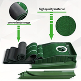 Darrahopens Sports & Fitness > Golf > Golf Training Aids HUAEN Indoor Office Golf Putting Mat, 8-Foot Putting Green, Alignment Guide Included, Lightweight, Men's Golf Equipment In Australia - Darrahopens