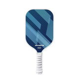 Darrahopens Sports & Fitness > Racquet Sports > Pickleball Fantasy Blue Striped Fiberglass Pickleball Paddle – Lightweight Shock-Absorbing Rackets for Outdoor Play