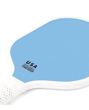 Darrahopens Sports & Fitness > Racquet Sports > Pickleball Light Blue Pickleball Paddle Set with Balls and Bag
