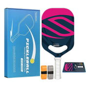 Darrahopens Sports & Fitness > Racquet Sports > Pickleball Pink T700 Carbon Fiber Pickleball Paddle - 16mm Thick - Power Air Aerodynamic Design, PP Honeycomb Core, Ergonomic Grip, USAPA Approved Standard for Competitive Play In Australia - Darrahopens