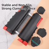 Darrahopens Sports & Fitness > Racquet Sports > Table Tennis Black Portable Table Tennis Set with 2 Paddles, 3 Balls and Carry Bag - 165cm Retractable Ping Pong Net & Post - Indoor/Outdoor Professional Training Kit