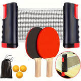 Darrahopens Sports & Fitness > Racquet Sports > Table Tennis Easy-to-Install Durable Racket: 3-Step Assembly, 5-Layer Composite Wood, Ergonomic Non-Slip Grip for Long-Lasting Comfortable Sports Experience