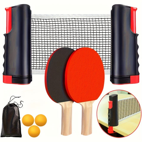 Darrahopens Sports & Fitness > Racquet Sports > Table Tennis Easy-to-Install Durable Racket: 3-Step Assembly, 5-Layer Composite Wood, Ergonomic Non-Slip Grip for Long-Lasting Comfortable Sports Experience