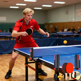 Darrahopens Sports & Fitness > Racquet Sports > Table Tennis Easy-to-Install Durable Racket: 3-Step Assembly, 5-Layer Composite Wood, Ergonomic Non-Slip Grip for Long-Lasting Comfortable Sports Experience
