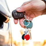 Darrahopens Sports & Fitness > Racquet Sports > Table Tennis Table Tennis Racket Keychain - Sports Keychain Table Tennis Racket Bag Ornament | Table Tennis Key Holder Keychain