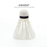Darrahopens Sports & Fitness > Racquet Sports > Tennis 12 Pcs Badminton Shuttlecocks Durable Gooes Feather Badminton Ball For Training