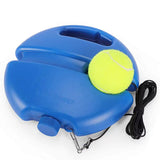Darrahopens Sports & Fitness > Racquet Sports > Tennis Portable Self-Study Tennis Training Set -  Tennis Rebounder with High-Elasticity String, Baseboard & Durable Training Ball