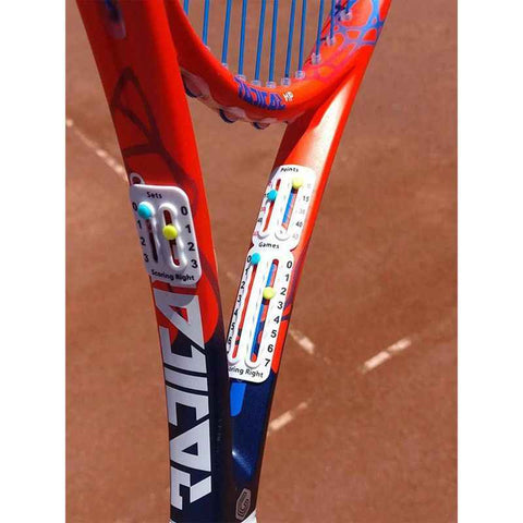 Darrahopens Sports & Fitness > Racquet Sports > Tennis Portable Tennis Score Keeper Slide Score Counter for Tennis Game Match Scoring Record-white In Australia - Darrahopens