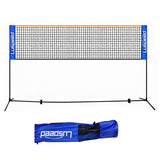 Darrahopens Sports & Fitness > Racquet Sports > Tennis Professional Portable Foldable Badminton Net Standard 5.1m Indoor Outdoor White