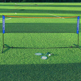 Darrahopens Sports & Fitness > Racquet Sports > Tennis Professional Portable Foldable Badminton Net Standard 5.1m Indoor Outdoor White