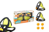 Darrahopens Sports & Fitness > Racquet Sports > Tennis Toss And Catch Ball Set Interactive Throw And Catch Ball Hand Grip Racket With Balls