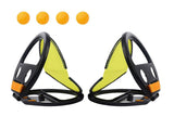 Darrahopens Sports & Fitness > Racquet Sports > Tennis Toss And Catch Ball Set Interactive Throw And Catch Ball Hand Grip Racket With Balls