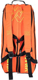 Darrahopens Sports & Fitness > Racquet Sports > Tennis Volkl Team Tennis Racquet Bag for 6 Rackets - Lava/Neon Yellow Combi V79102