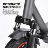 Darrahopens Sports & Fitness > Scooters, Hoverboards & Accessories > Electric Scooters ALPHA Urban 10 Electric Scooter, 35km/h, Suspension, 35km Range, 10-Inch Wheels, Brushless Motor, Free APP, Motorised Commuter eScooter for Adults, Grey