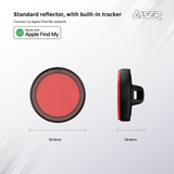 Darrahopens Sports & Fitness > Scooters, Hoverboards & Accessories > Electric Scooters Laser Round Red Reflector Smart Tag