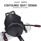 Darrahopens Sports & Fitness > Scooters, Hoverboards & Accessories > Hoverboards BULLET KART-X Hoverboard Seat Attachment, for 6.5" 8" 10" models, Adjustable Length Frame