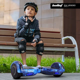 Darrahopens Sports & Fitness > Scooters, Hoverboards & Accessories > Hoverboards BULLET SX-2000 Hoverboard Scooter, 500W Brushless, Superior Self Balancing System, UL Certified, LED Lights, Blue Galaxy
