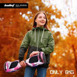 Darrahopens Sports & Fitness > Scooters, Hoverboards & Accessories > Hoverboards BULLET SX-2000 Hoverboard Scooter, 500W Brushless, Superior Self Balancing System, UL Certified, LED Lights, Pink Camo