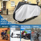Darrahopens Sports & Fitness > Scooters, Hoverboards & Accessories > Scooter Accessories Motorcycle Cover Outdoor, Bicycle Scooter Waterproof Polyester Cover Resistant To Bird Droppings, Water,