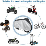 Darrahopens Sports & Fitness > Scooters, Hoverboards & Accessories > Scooter Accessories Motorcycle Cover Outdoor, Bicycle Scooter Waterproof Polyester Cover Resistant To Bird Droppings, Water,