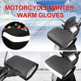Darrahopens Sports & Fitness > Scooters, Hoverboards & Accessories > Scooter Accessories Motorcycle handlebar gloves - riding gloves - PU leather motorcycle handlebar gloves - winter motorcycle gloves - warm gloves - electric scooter gloves - daily commuting gloves for men and women