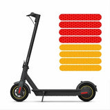 Darrahopens Sports & Fitness > Scooters, Hoverboards & Accessories > Scooter Accessories Reflective Tape (2 Colors) - Reflective Stickers for Bicycles - Warning Reflective Stickers - Suitable for Electric Scooters, Bicycles and Motorcycles