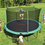 Darrahopens Sports & Fitness > Trampolines > Trampolines & Accessories Bestway 14ft Trampoline Kids Rebounder Safety Net Enclosure Outdoor Fitness 4.27m for Ages 6+