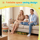 Darrahopens Sports & Fitness > Trampolines > Trampolines & Accessories Bestway 36inch Kids Trampoline Foldable Rebounder Fitness for Ages 3+ Orange