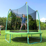 Darrahopens Sports & Fitness > Trampolines > Trampolines & Accessories Bestway 8ft Trampoline Kids Rebounder Safety Net Enclosure Outdoor Fitness 2.44m for Ages 6+